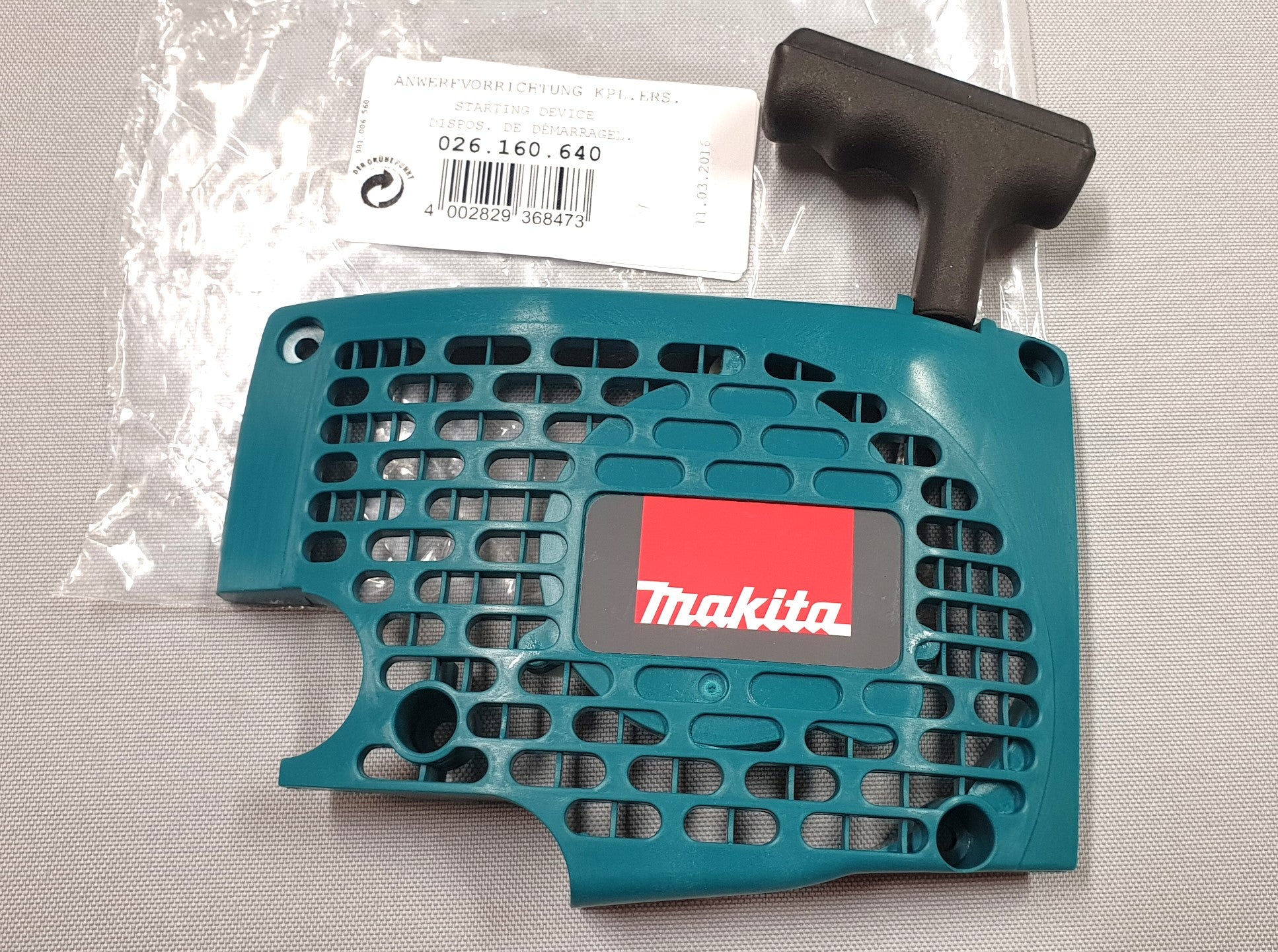New Genuine Makita 026160640 Starter Assembly for DCS4300I-38 DCS4300I-45