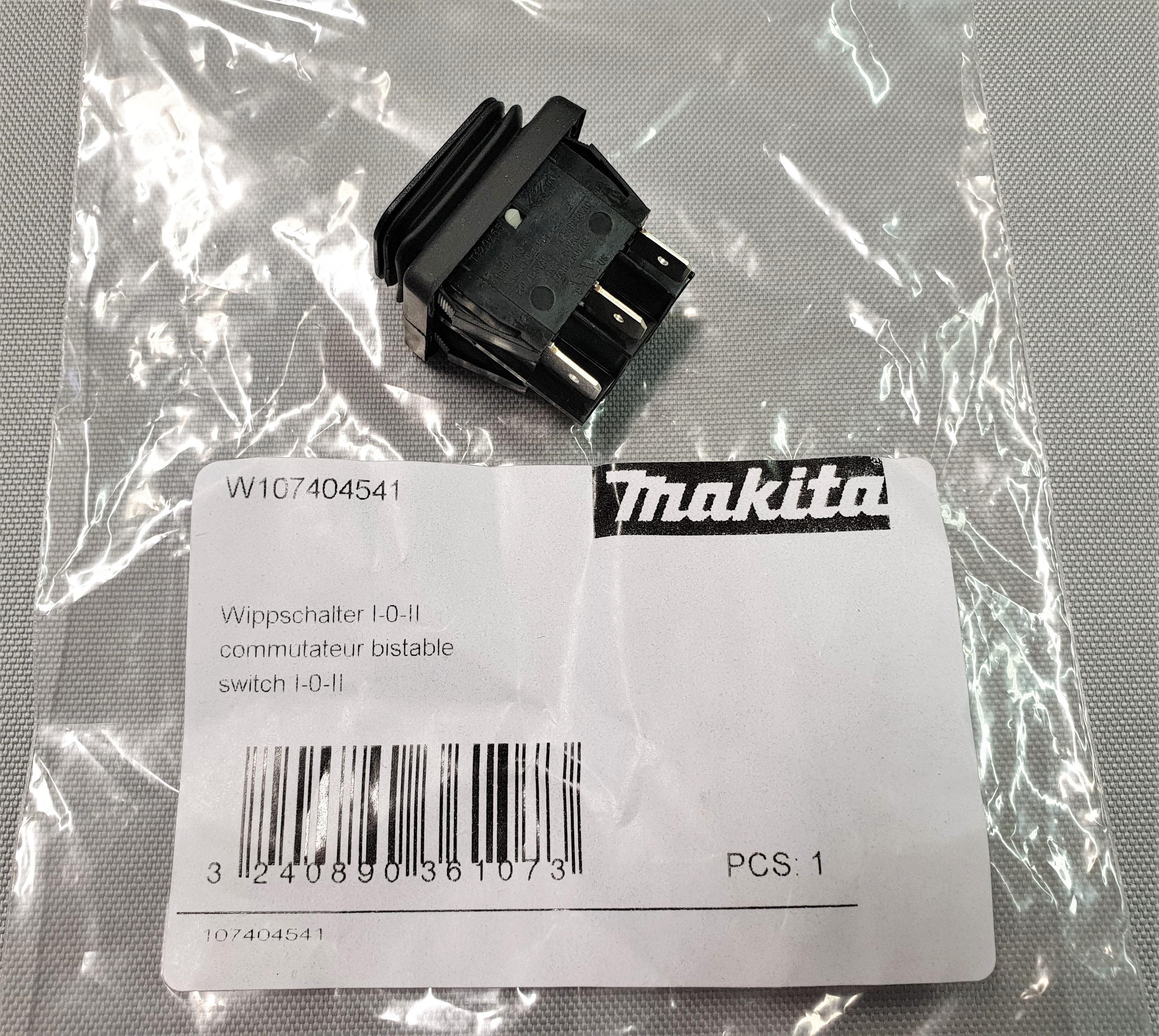 New Genuine Makita 107404541 Switch I-O-IIVC2010L for VC2010L