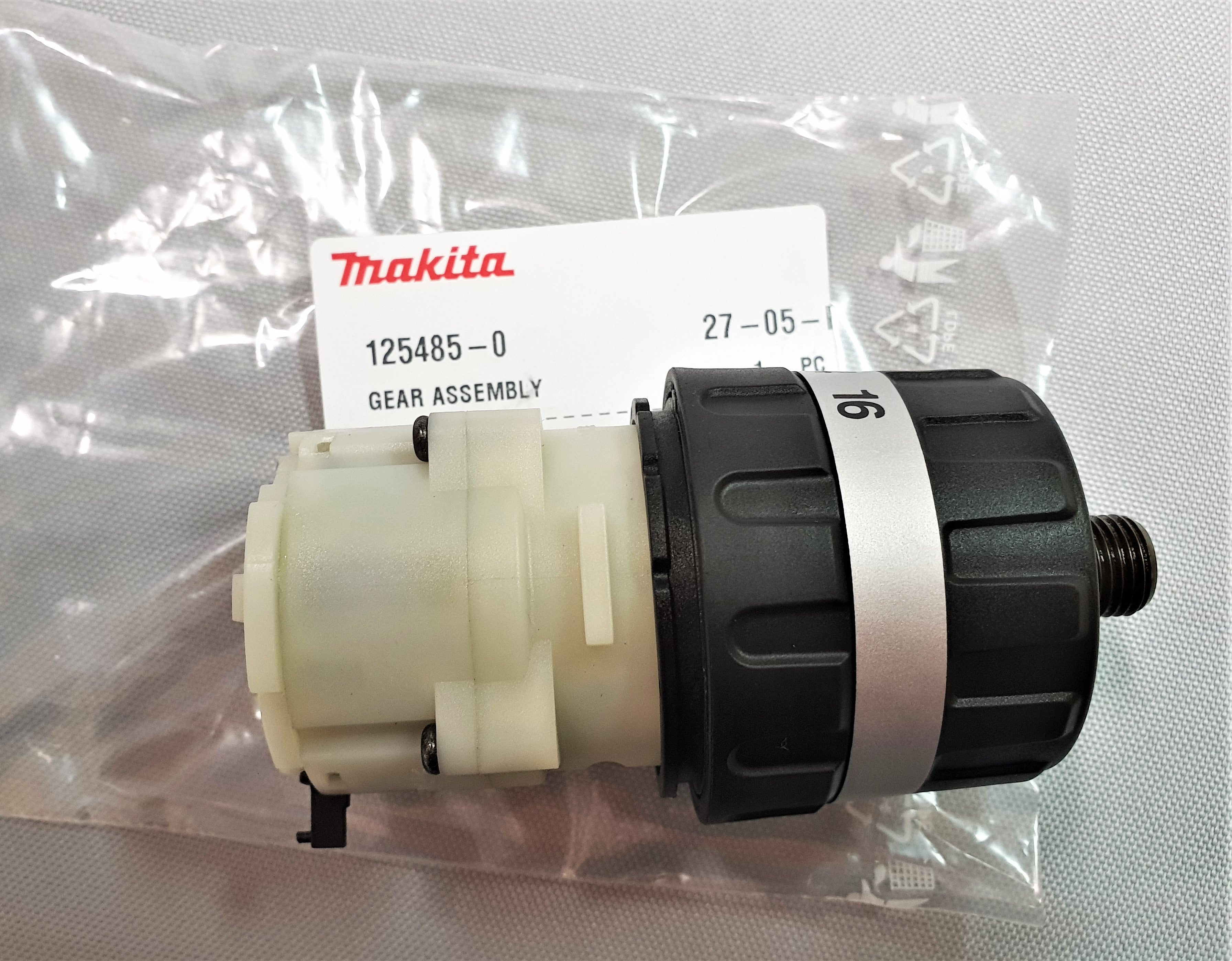 New Genuine Makita 125485-0 Gear Assembly for 8391D BHP453 DHP453