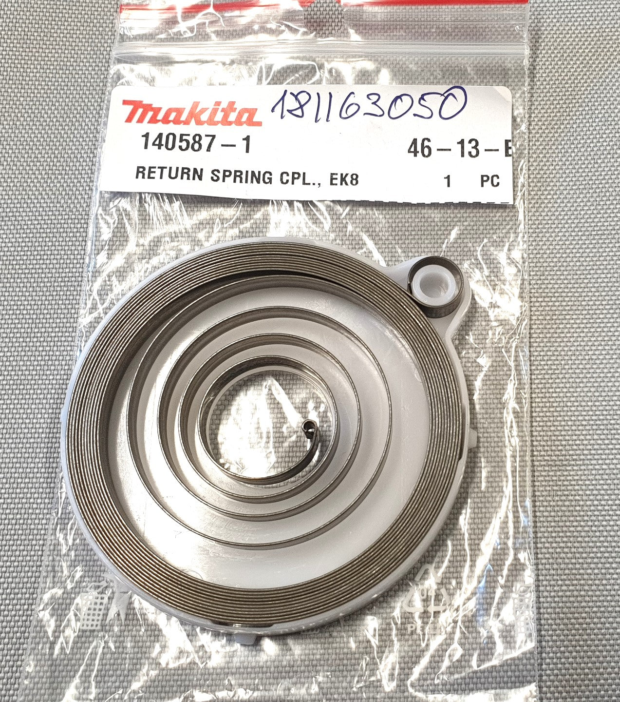 New Genuine Makita 140587-1 Return Spring CPL. for EK7301 EK8100