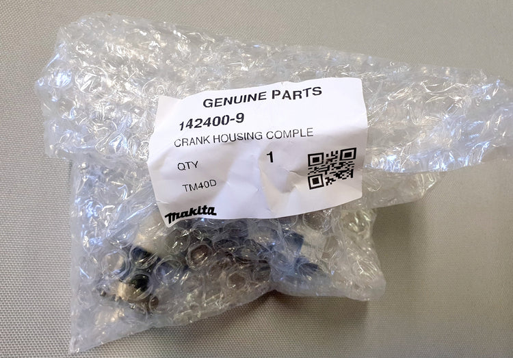 New Genuine Makita 142400-9 Crank Housing Complete DTM50 BTM50 BTM40 LXMT02