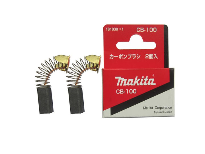 New Genuine Makita 181030-1 Carbon Brushes CB-100 for 6906 9005B 9901 PC1100