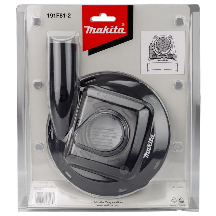 New Genuine Makita 191F81-2 125mm Dust Collection Cover Set for DGA417