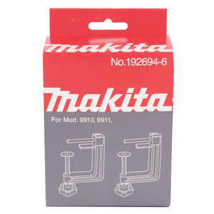 New Genuine Makita 192694-6 Clamp for Belt Sanders 9910 / 9911 Pack of 2