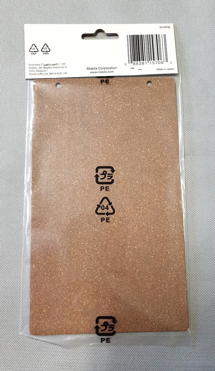 New Genuine Makita 193202-6 Cork Rubber Plate for 9404