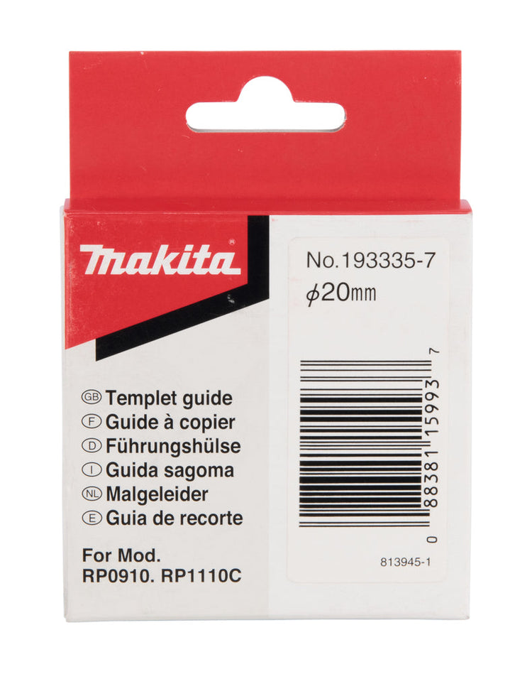 New Genuine Makita 193335-7 Templet Guide 20mm for RP1110C
