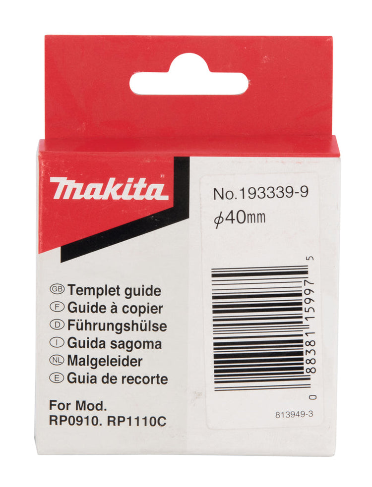 New Genuine Makita 193339-9 Templet Guide 40mm for RP1110C