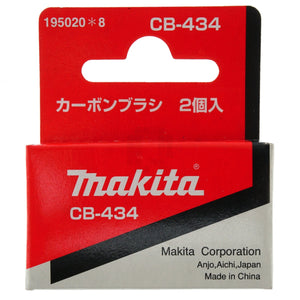 New Genuine Makita 195020-8 Carbon Brushes CB-434 BTW150 BTD123 BDF430 6980