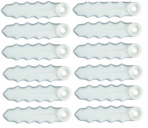 New Genuine Makita 197189-4 Plastic Blade Set 12pcs