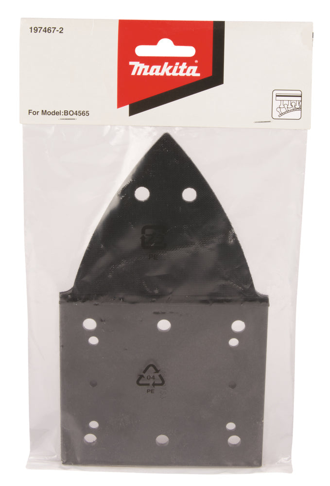 New Genuine Makita 197467-2 Pad Complete for BO4565 BO4556 BO4565 BO4566