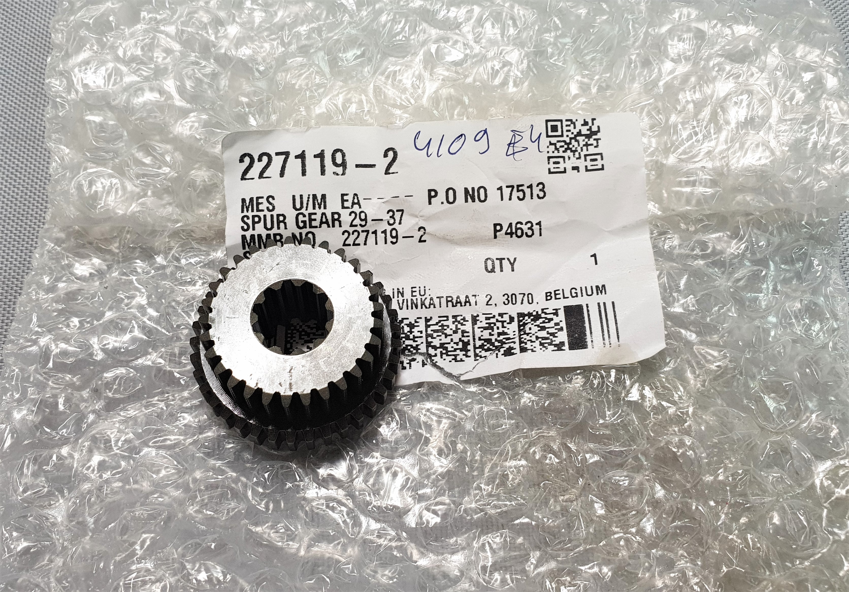 New Genuine Makita 227119-2 Spur Gear 29-37 HP2070 HP2050 HP2051