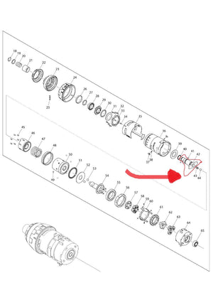 New Genuine Makita 326126-3 Anvil M for BTP141 BTP131