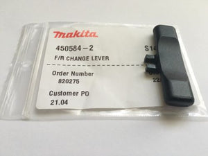 New Genuine Makita 450584-2 F/R Change Lever for 6261D 6271D 6281D 8271D 8281D