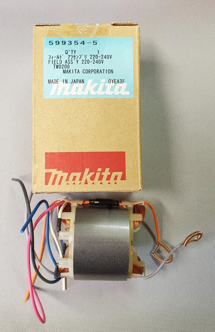 New Genuine Makita 599354-5 Field Assembly 220V TW0200