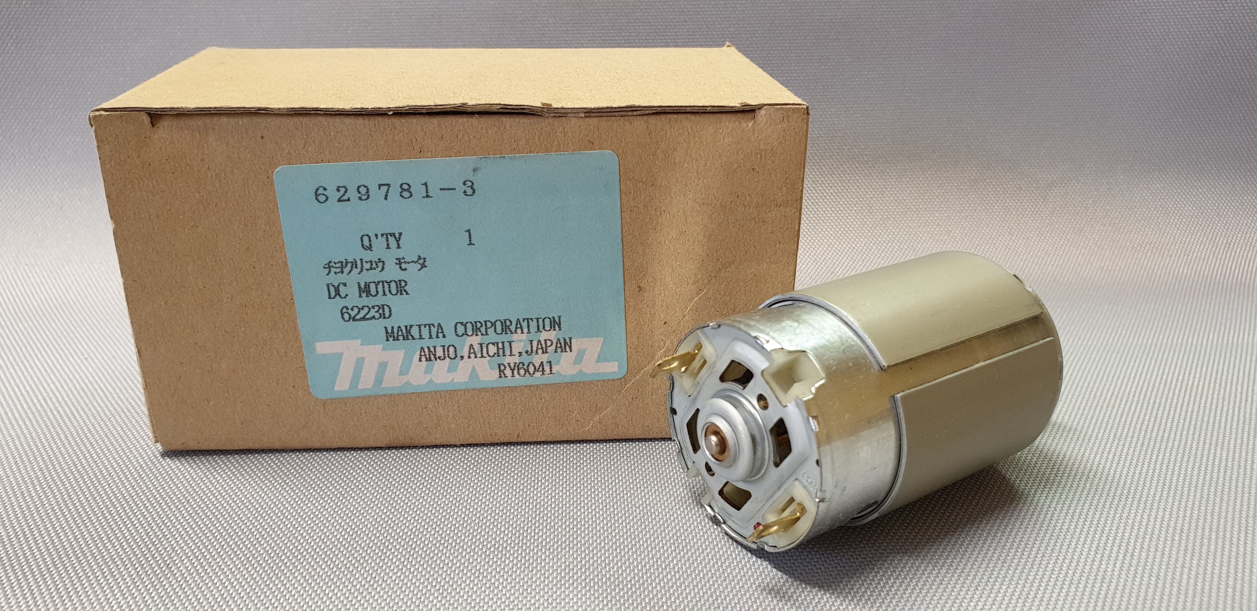 New Genuine Makita 629781-3 DC Motor Complete for 6223D