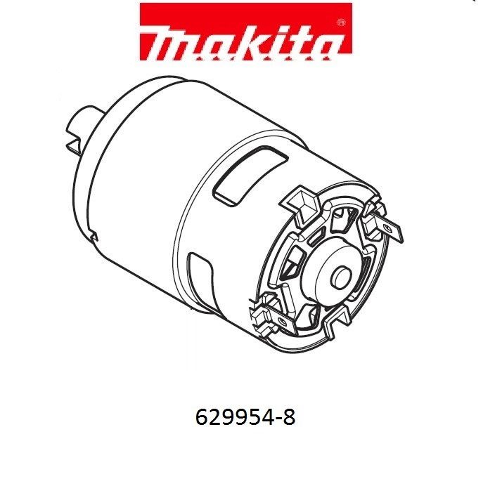 New Genuine Makita 629954-8 Motor BTM40 BTM40RFE DTM40