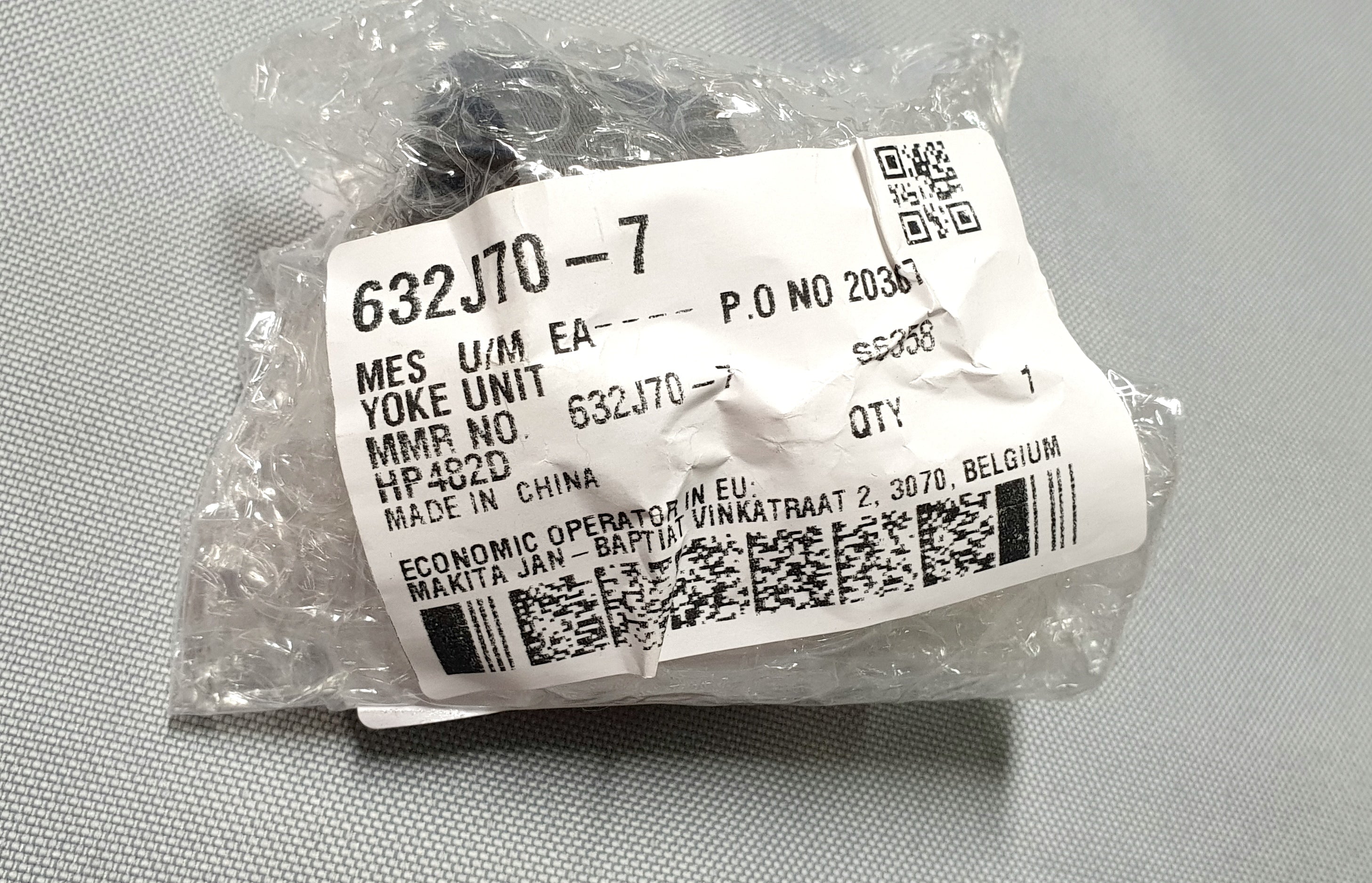 New Genuine Makita 632J70-7 Yoke Unit for DHP482 DDF482