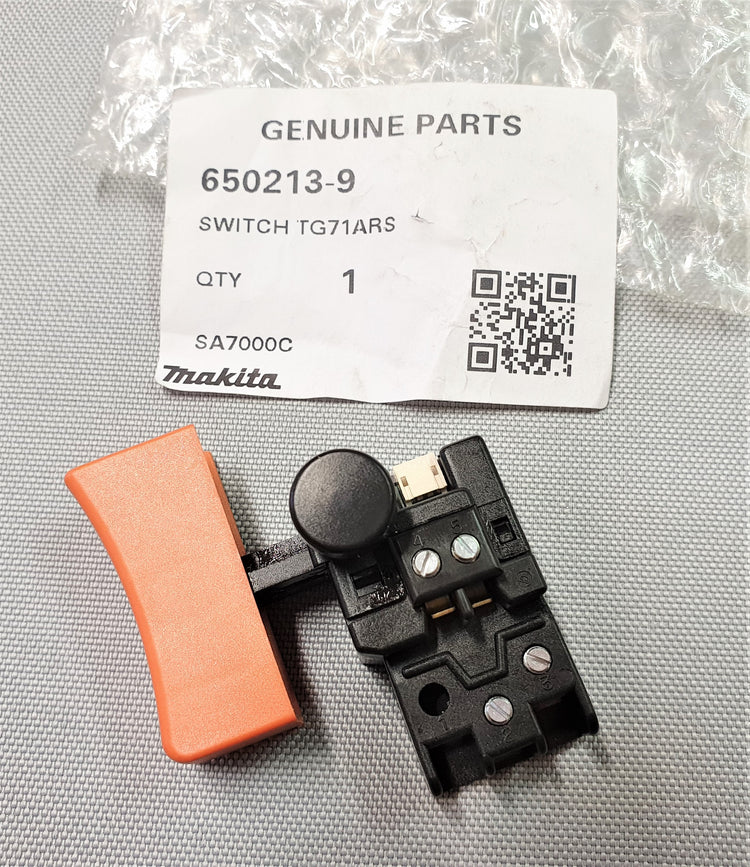New Genuine Makita 650213-9 Switch TG71ARS for SA7000C