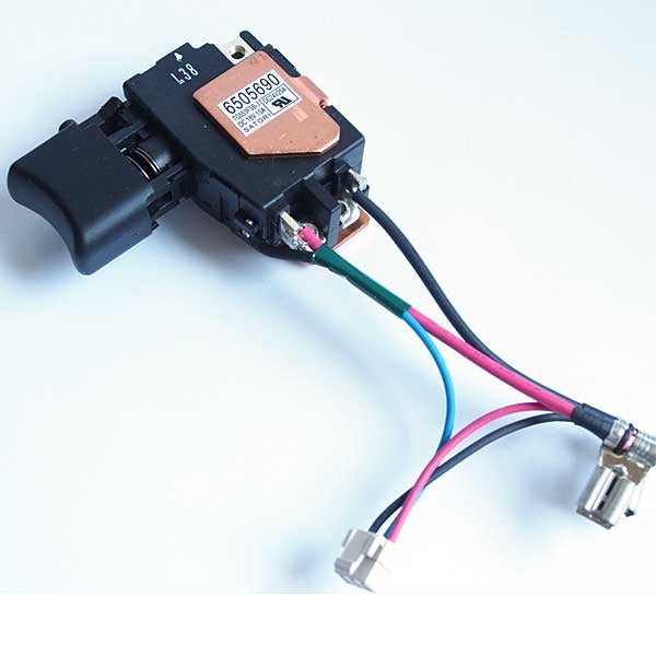 New Genuine Makita 650569-0 Switch TG553FSB-3 for BHP440 BHP450 BDF440 BDF450