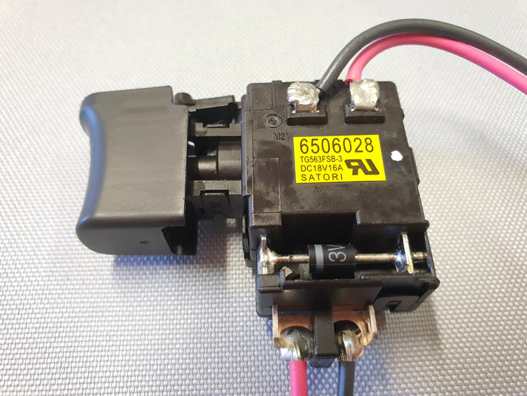 New Genuine Makita 650602-8 Switch TG563FSB-3 for 6391D 8391D