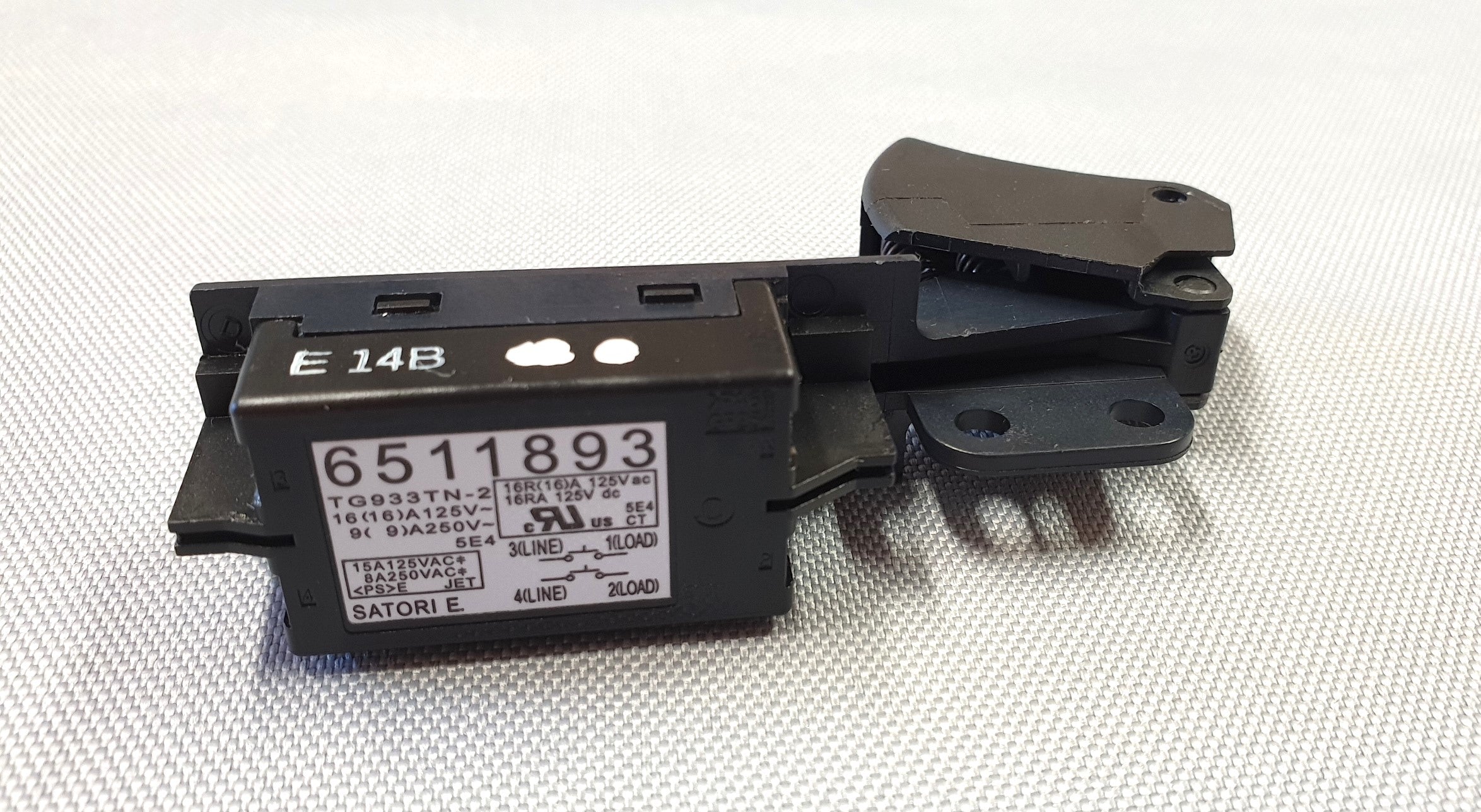 New Genuine Makita 651189-3 Switch TG933TN-2 for 5007MG 5008MB