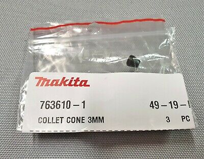 New Genuine Makita 763610-1 Collet Cone 3mm for 903