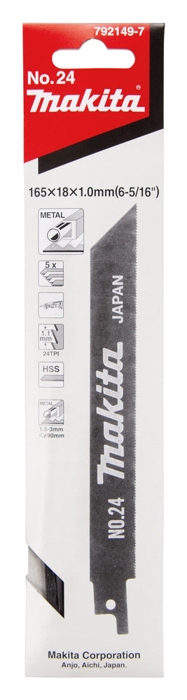 New Genuine Makita 792149-7 Recipro Saw Blade NO.24