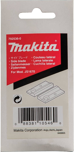 New Genuine Makita 792536-0 Side Blade Set for JS1670