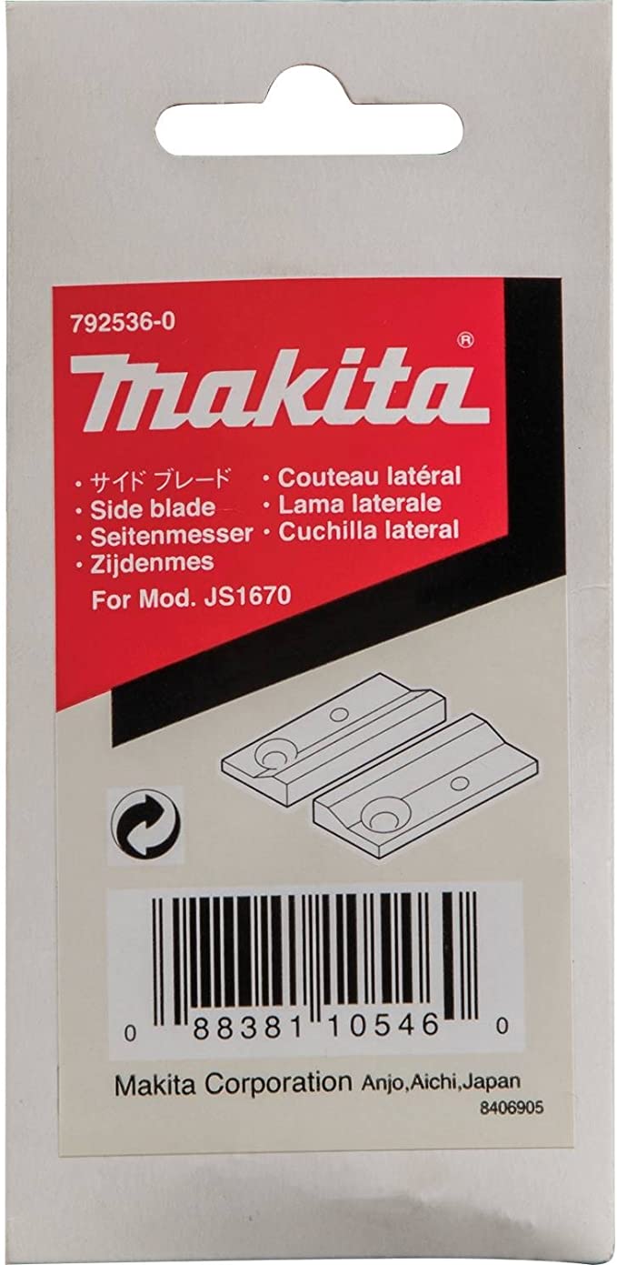 New Genuine Makita 792536-0 Side Blade Set for JS1670