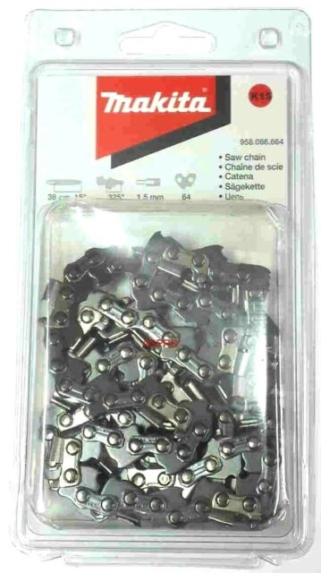 New Genuine Makita 958086664 Chain 38cm/15" 0,325" 1,5mm DCS5121 EA5000