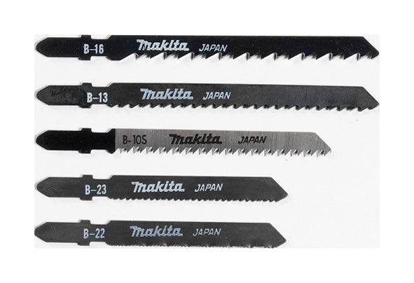 New Genuine Makita A-86898 Jigsaw Blades Assorted Pack of 5 B10S B16 B13 B23 B22