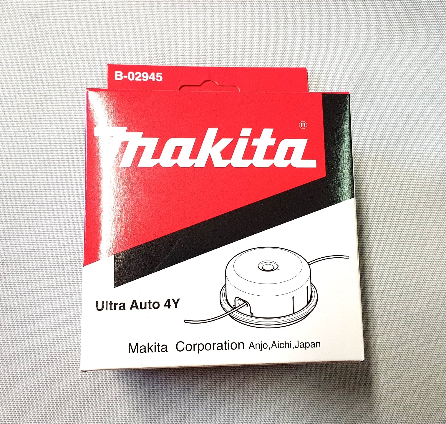 New Genuine Makita B-02945 Nylon Cutting Head Auto, M8&M10X1,25LH, 2,4MM