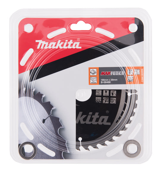New Genuine Makita B-08486 Circular Saw Blade 190mm x 30mm x 2.2mm 40T