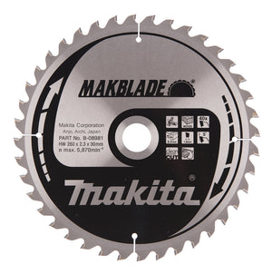 New Genuine Makita B-08981 Wood Cuttng Circular Saw 260mm X 30mm X 2.3mm 40T