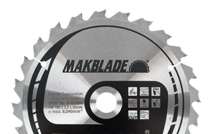 New Genuine Makita B-08981 Wood Cuttng Circular Saw 260mm X 30mm X 2.3mm 40T