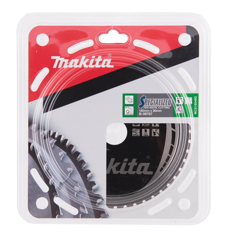 New Genuine Makita B-09787 Circular Saw Blade HM 185 X 30 X 2,0mm 0° T48