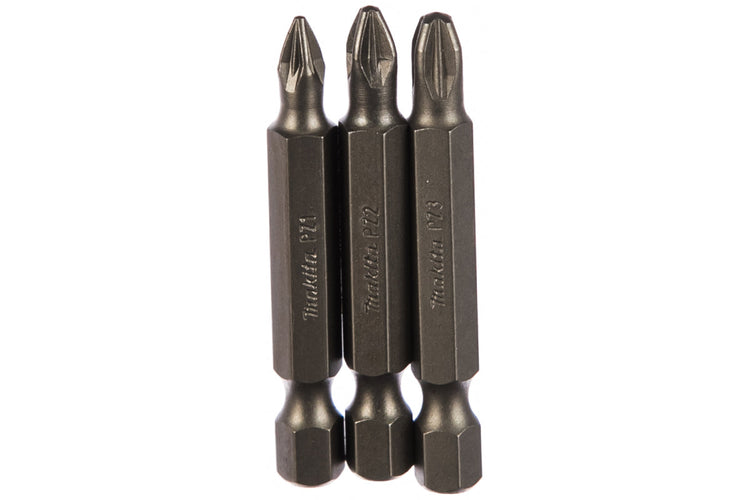 New Genuine Makita B-26185 Screw Bit PZ1, 2, 3 x 50MM 3PCS