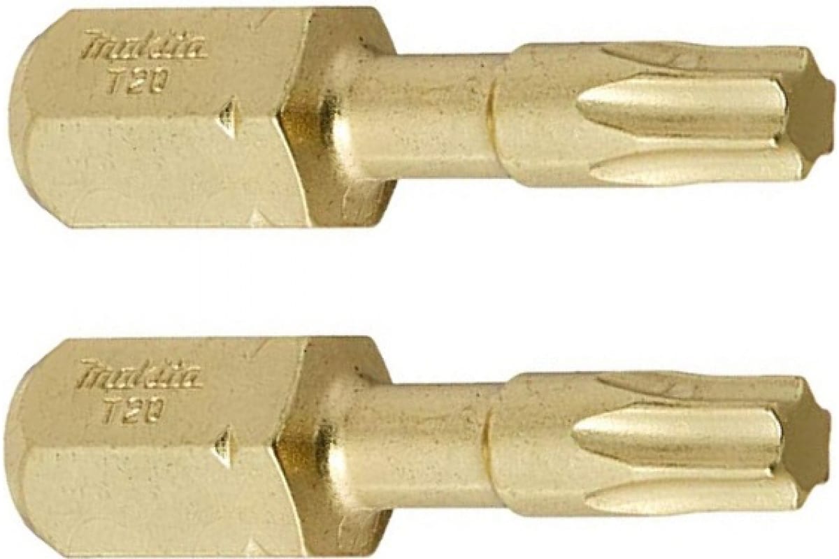 New Genuine Makita B-28416 Impact Gold Driver Bit T20-25mm