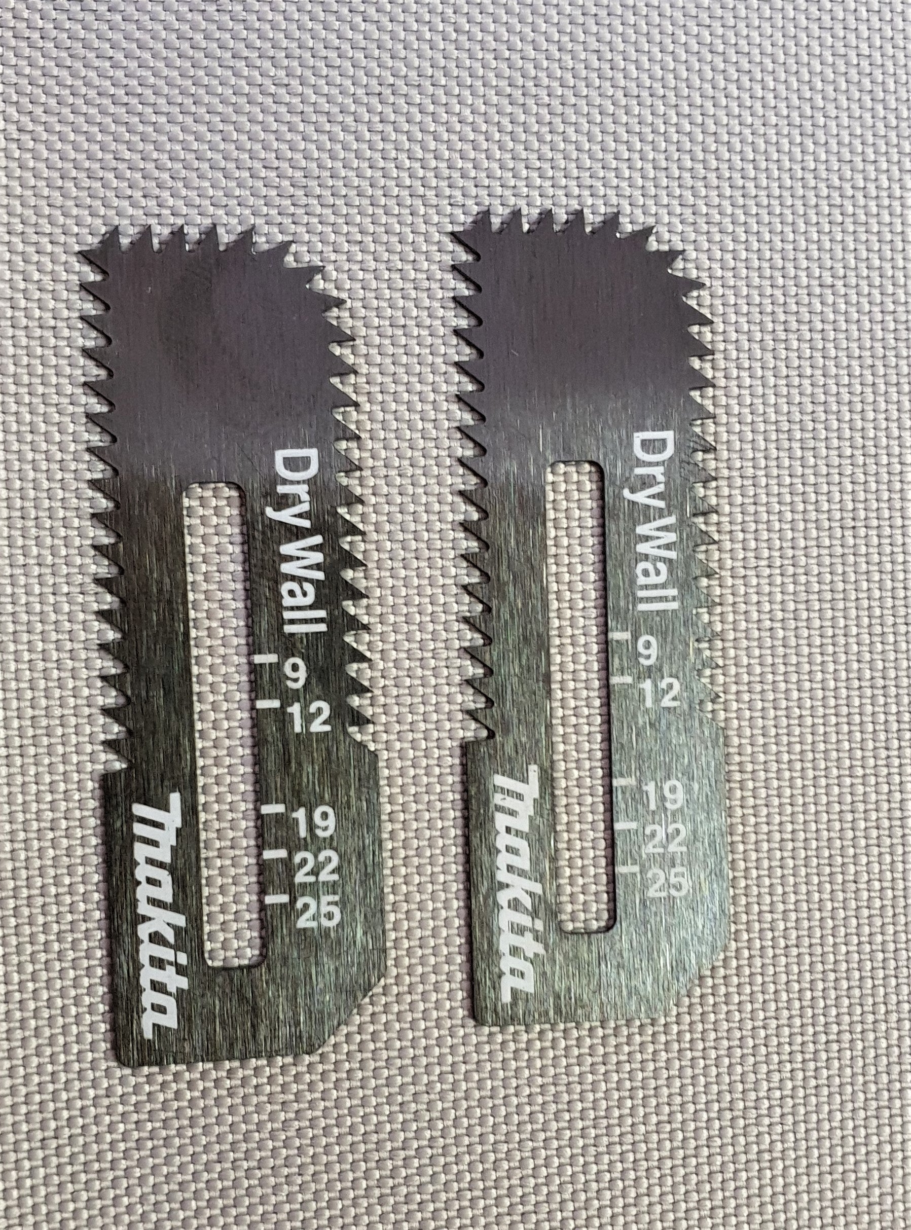 New Genuine Makita B-49703 Board Cutter Blade 55MM for Drywall, 2PCS, DSD180