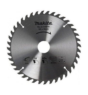 New Genuine Makita D-03919 T.C.T Saw Blade 185x30/20/16x2,0mm 40T 18° 5704R