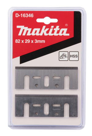New Genuine Makita D-16346 STD HSS-Planer Blade 82mm 1902 1923H KP0800 KP0810/C
