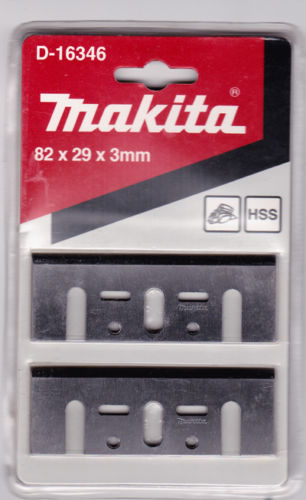 New Genuine Makita D-16346 STD HSS-Planer Blade 82mm 1902 1923H KP0800 KP0810/C