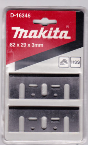 New Genuine Makita D-16346 STD HSS-Planer Blade 82mm 1902 1923H KP0800 KP0810/C