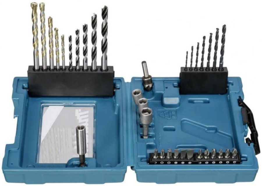 New Genuine Makita D-36980 Metal Drill&Bit Set 34pcs