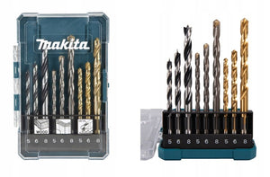 New Genuine Makita D-71962 Drill Bit Assortment Wood 5/6/8 mm; 9 pcs