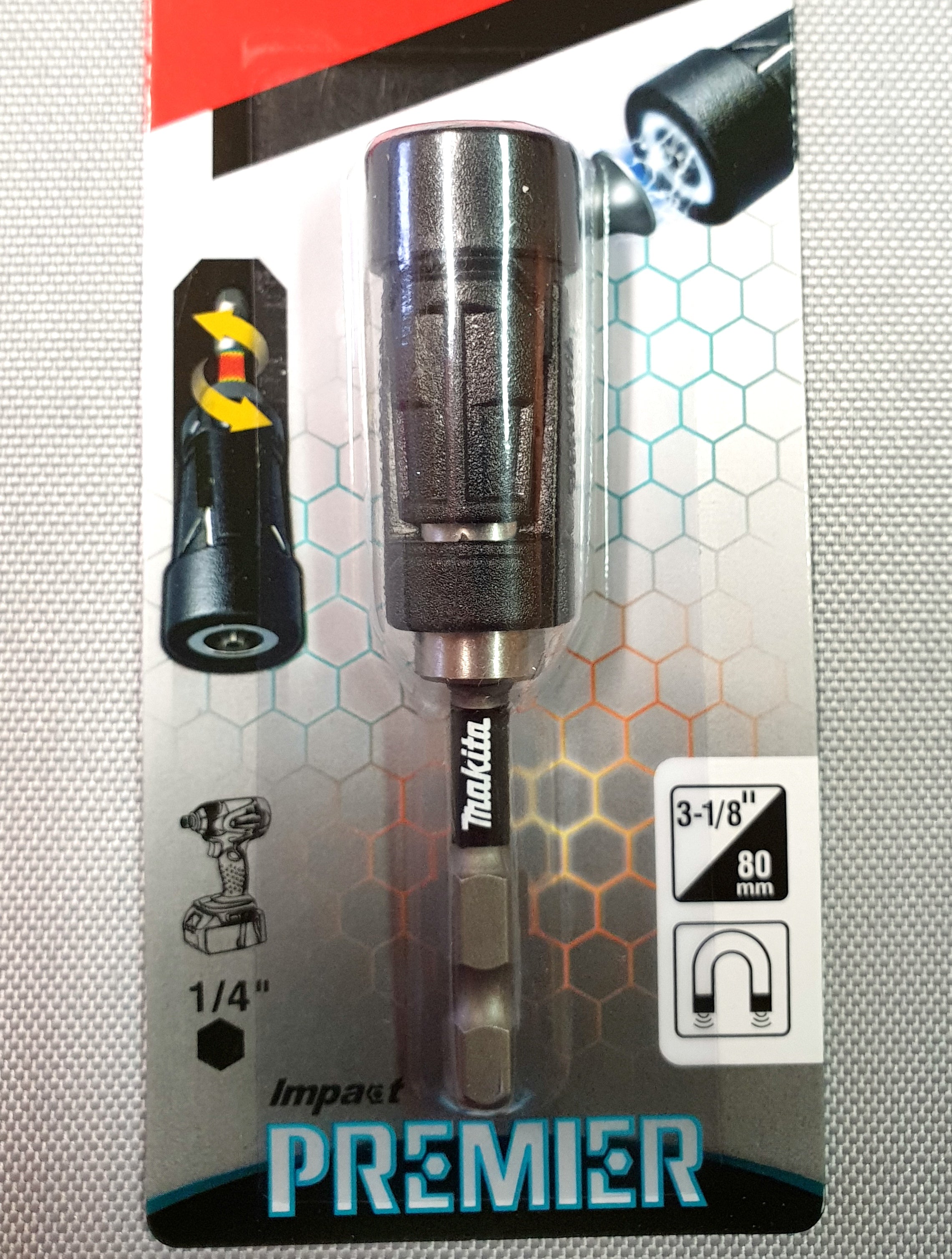 New Genuine Makita E-03414 Ultramag Bit Holder Impact Premiere 80mm