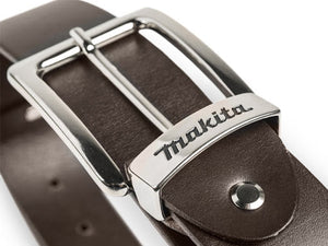 New Genuine Makita E-05387 Leather Belt Brown L