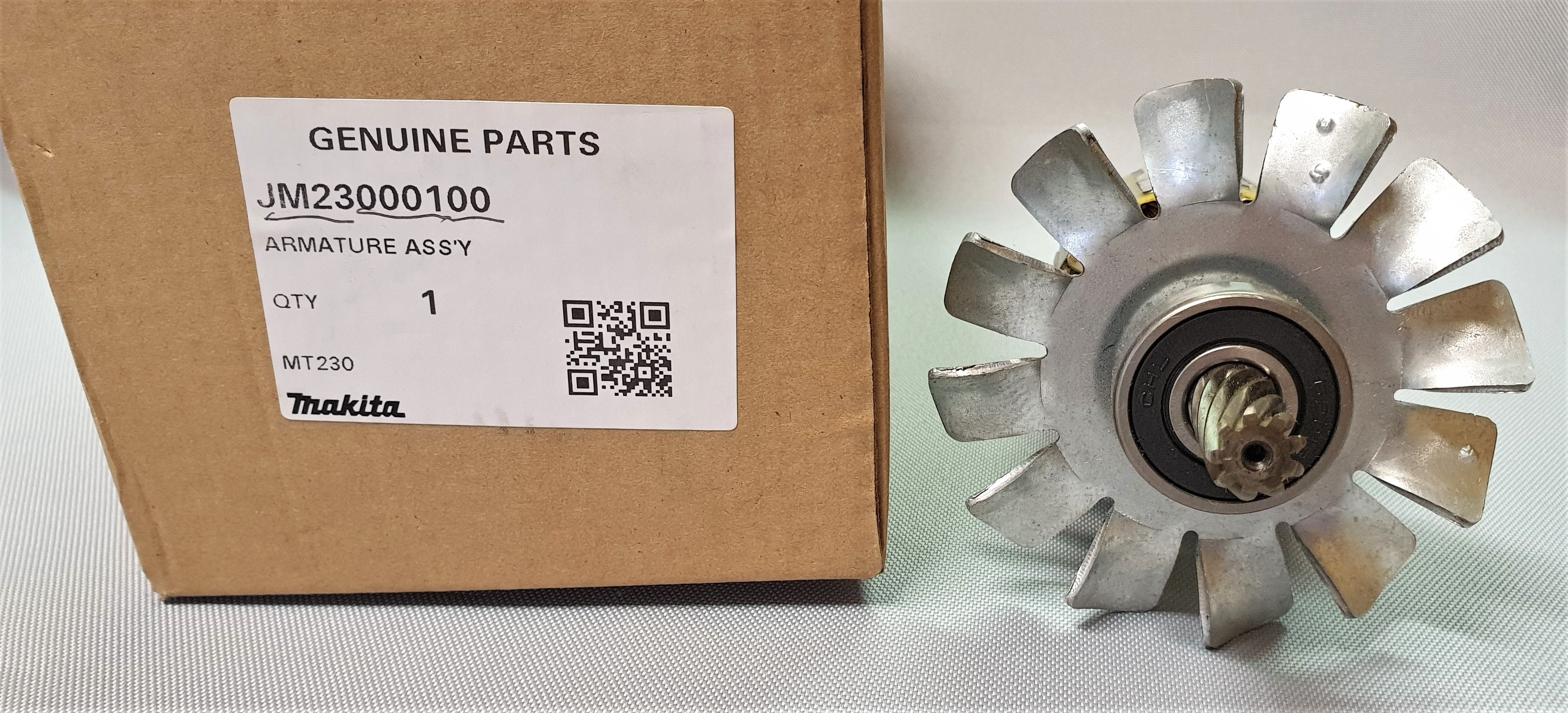 New Genuine Makita JM23000100 Armature Ass'y MT230 MLS100 M2300