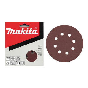 New Genuine Makita P-43533 K40 10pcs Abrasive Disc 125mm BO5021, BO5030, BO5031