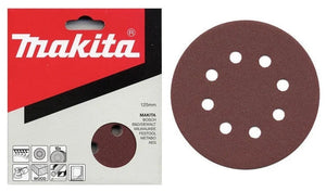 New Genuine Makita P-43577 K120 10pcs Abrasive Disc 125mm BO5021, BO5030, BO5031